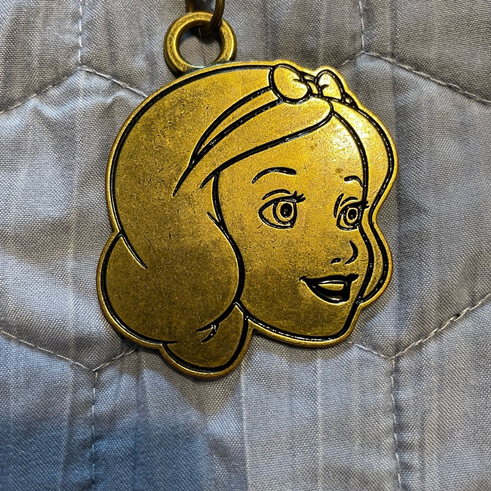 Disney Brass Snow White Key Chain